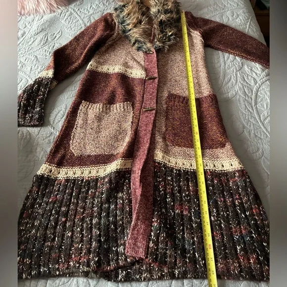 Anthropologie Angel of the North Sweater, Sz M - Picture 9 of 10